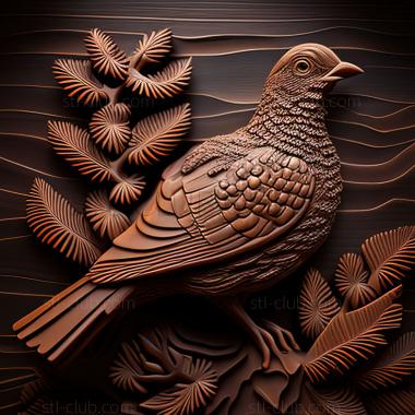 3D model st grouse (STL)